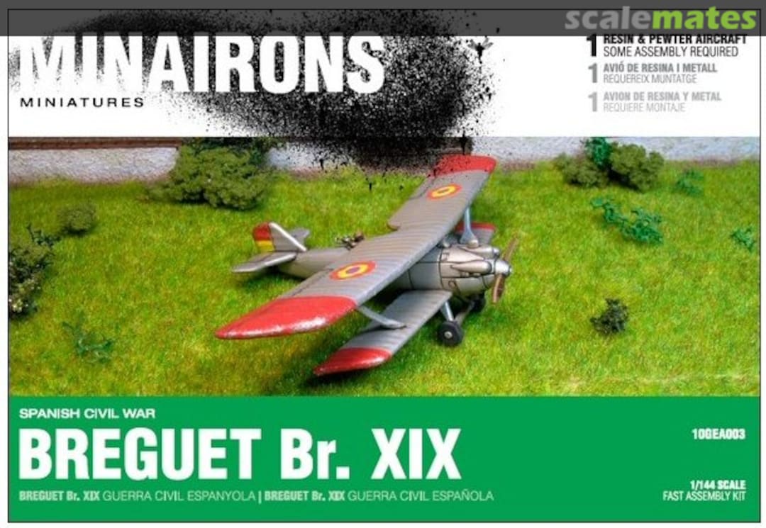 Boxart Breguet Br. XIX 10GEA003 Minairons Miniatures Boxart Breguet Br. XIX 10GEA003 Minairons Miniatures