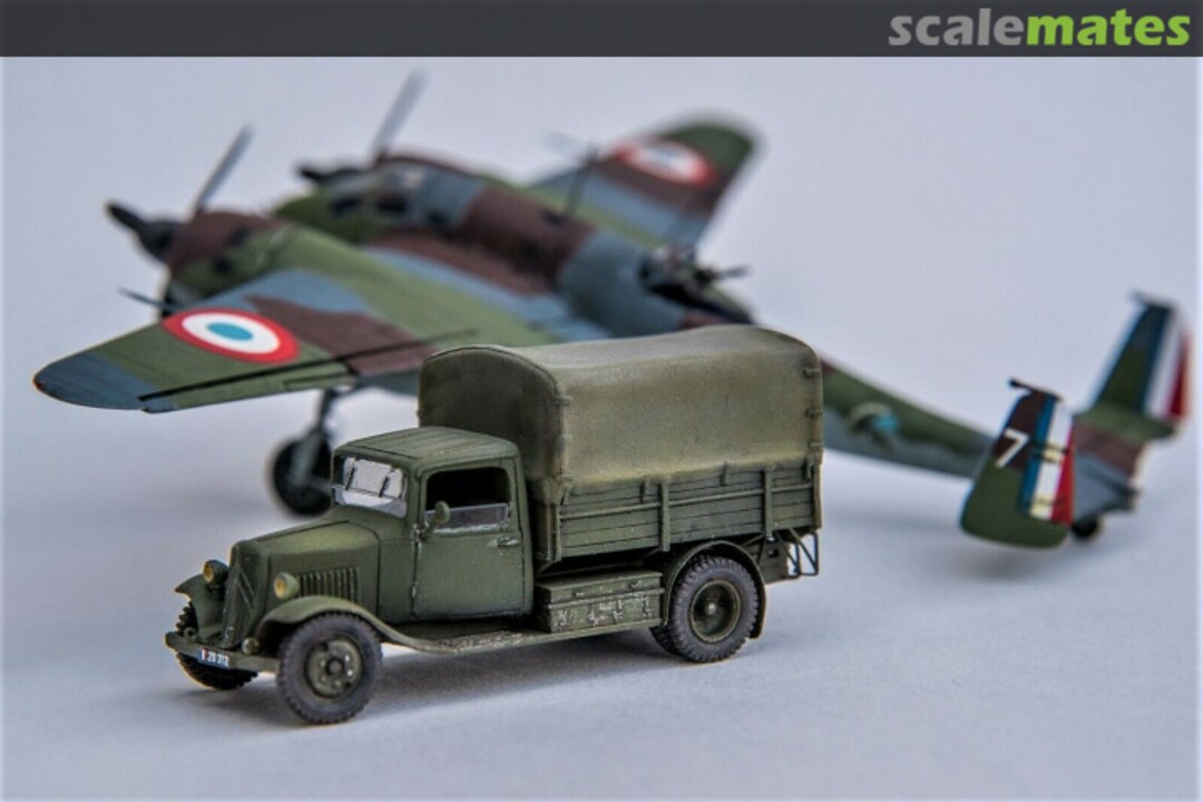 Boxart Citroën U23 1940 tarpaulin 1036 ALBY Boxart Citroën U23 1940 tarpaulin 1036 ALBY