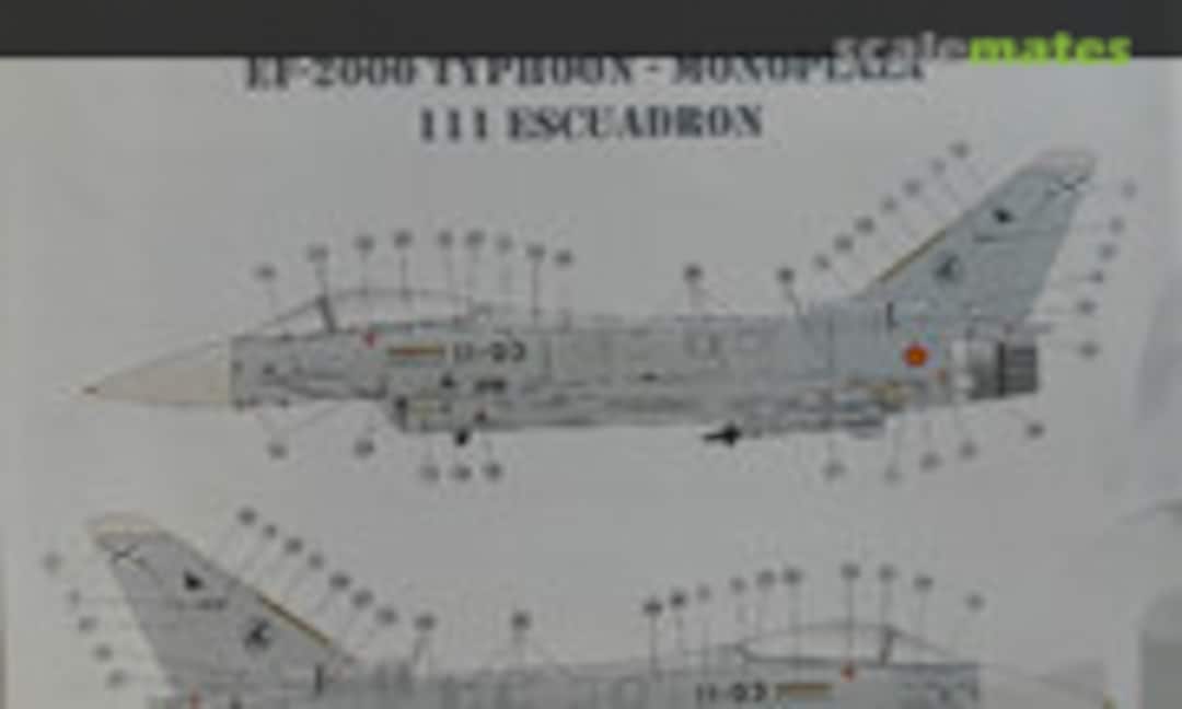 1:32 EF-2000 TYPHOON-MONOPLAZA 111 ESCUADRON (Series Españolas SE2232) SE2232