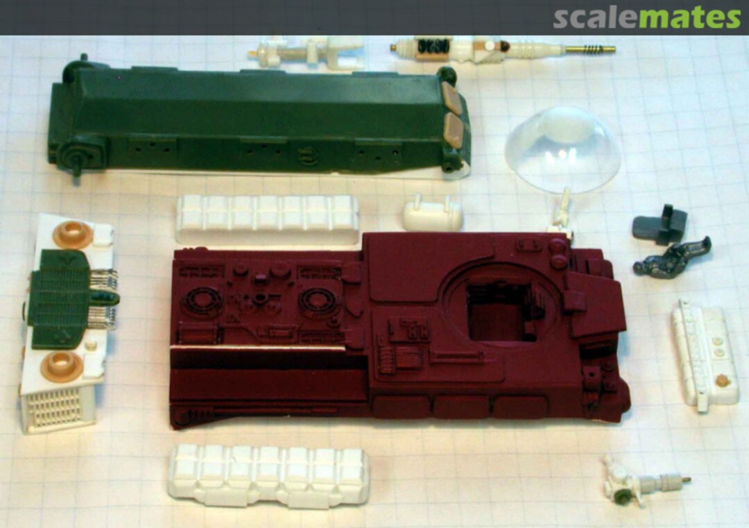 Boxart Type II Laser Tank Scale Model Technologies Boxart Type II Laser Tank Scale Model Technologies