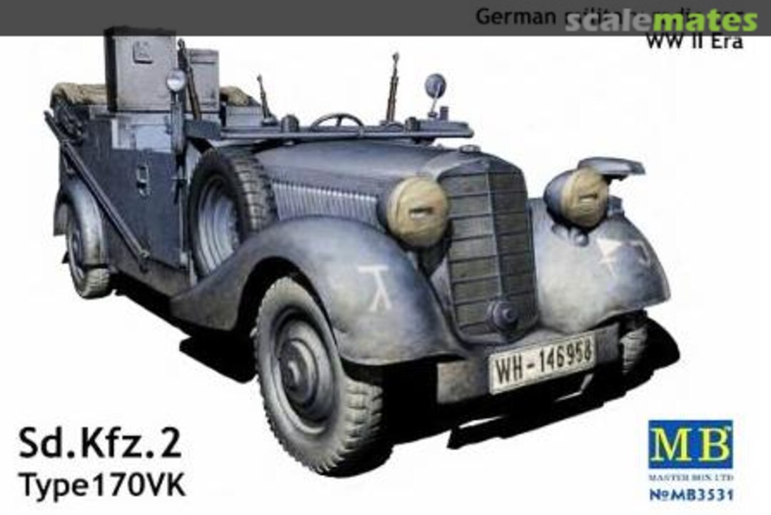 Boxart Kfz. 2 Type 170VK MB3531 Master Box Boxart Kfz. 2 Type 170VK MB3531 Master Box