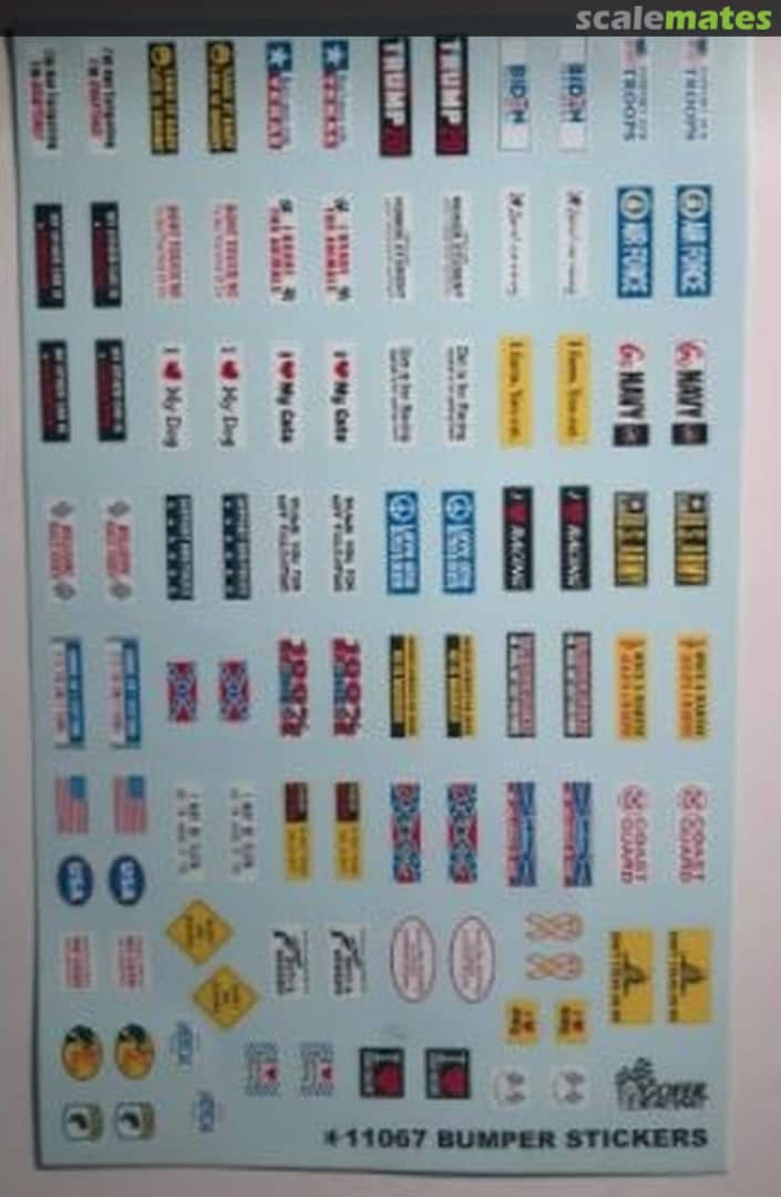 Boxart Bumper Stickers (1/25 or 1/24) 11067 Gofer Racing Boxart Bumper Stickers (1/25 or 1/24) 11067 Gofer Racing
