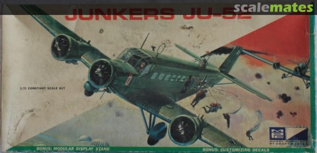 Boxart Junkers Ju-52 1202-200 MPC Boxart Junkers Ju-52 1202-200 MPC