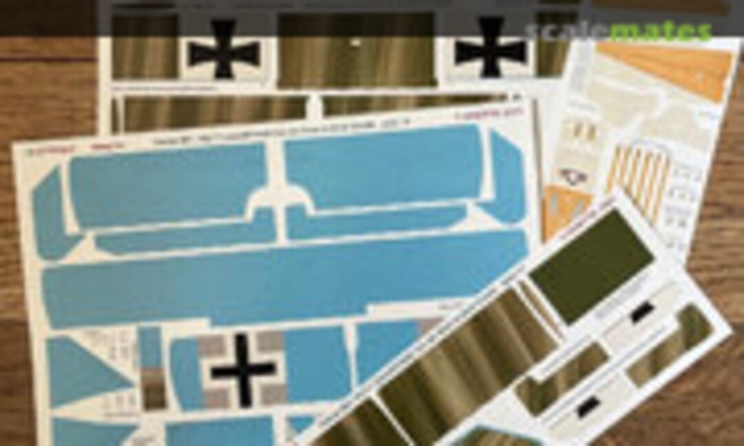 1:24 Fokker DR.I 160/17 (unconfirmed) Ltn. der Reserve Josef Schulte, Jasta 14 (Aviattic ATT24034) ATT24034