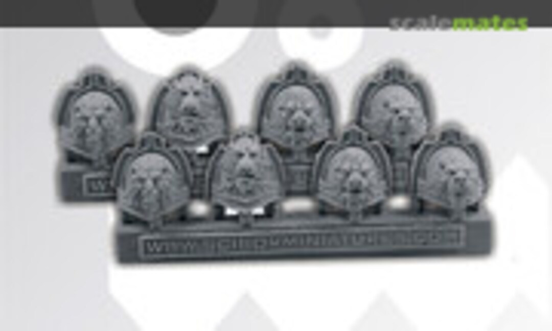 No Lion Shoulder Pads #3 (Scibor Monsterous Miniatures CPSH0147) CPSH0147