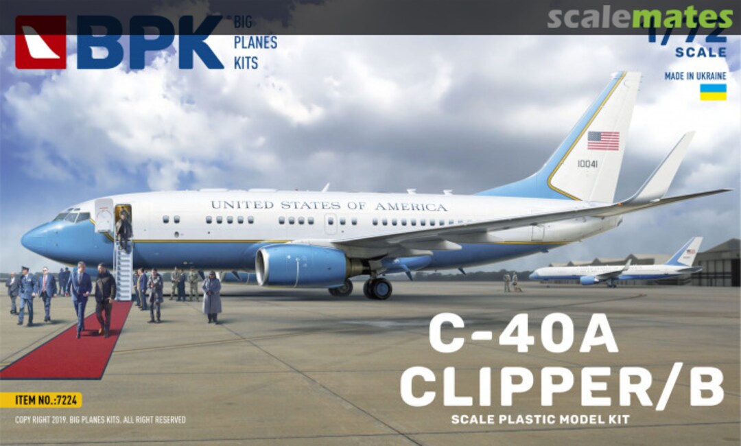 Boxart Boeing C-40A Clipper/B 7224 BPK Boxart Boeing C-40A Clipper/B 7224 BPK