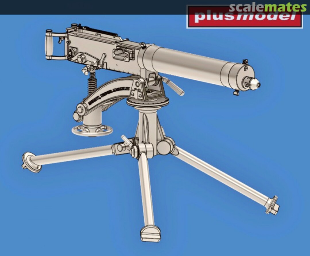 Boxart Machine gun Vickers B DP3041 PlusModel Boxart Machine gun Vickers B DP3041 PlusModel