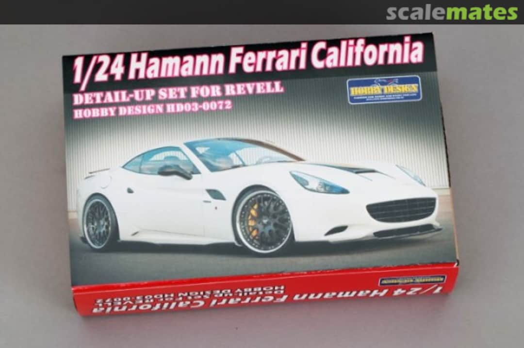Boxart Hamann Ferrari California HD03-0072 Hobby Design Boxart Hamann Ferrari California HD03-0072 Hobby Design