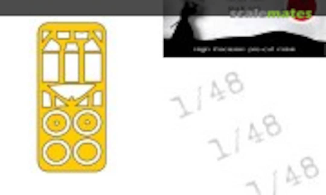 1:48 Bf 109 E-7 Canopy Mask (DEAD Design Models NM48221) NM48221