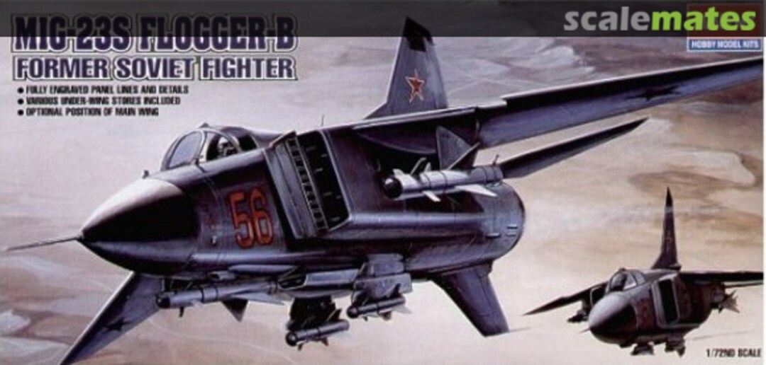 Boxart MiG-23S Flogger B 1621 Academy Boxart MiG-23S Flogger B 1621 Academy