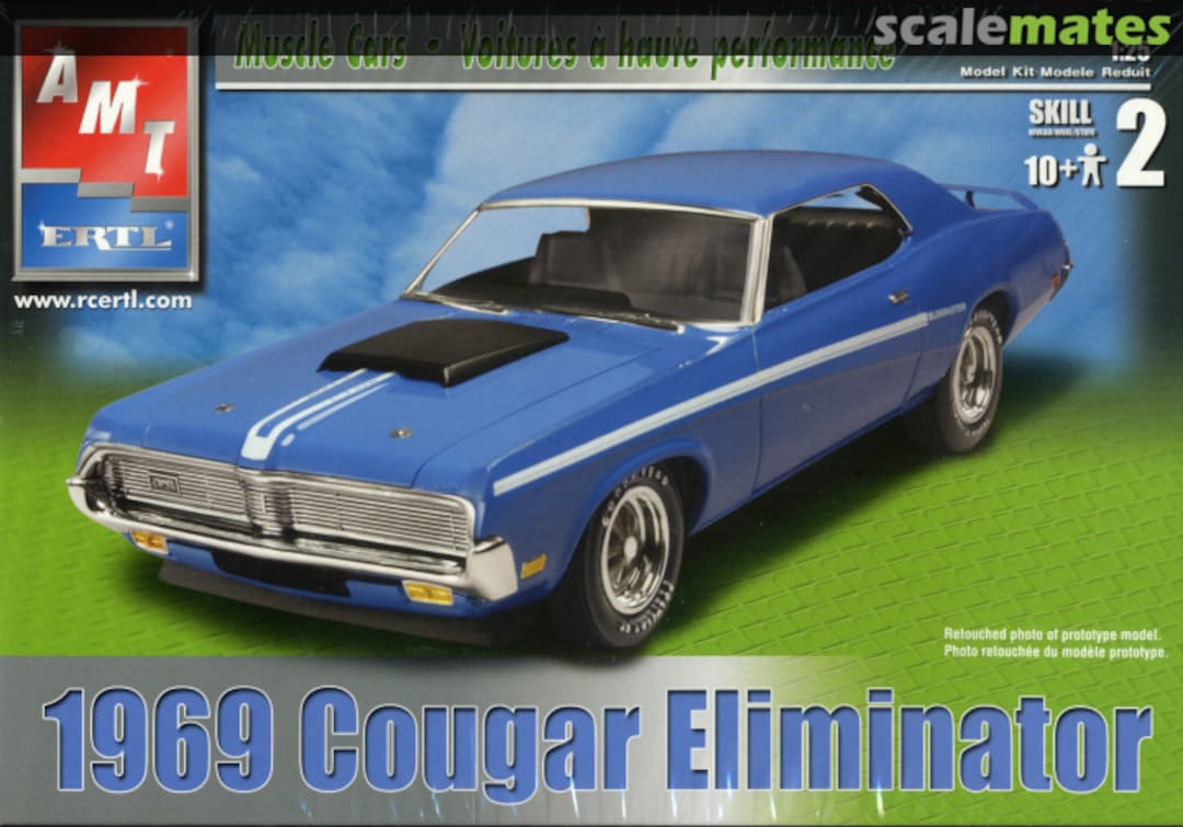Boxart 1969 Cougar Eliminator 31748 AMT/ERTL Boxart 1969 Cougar Eliminator 31748 AMT/ERTL