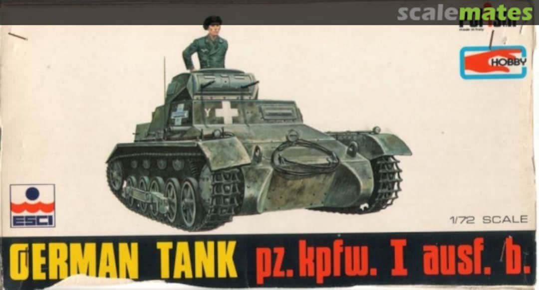 Boxart Pz.Kpfw. I Ausf. b. 8024 Polistil Boxart Pz.Kpfw. I Ausf. b. 8024 Polistil