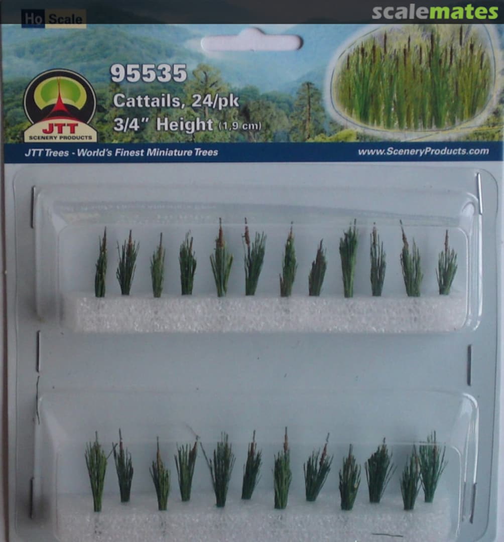 Boxart Cattails 95535 JTT Scenery Products Boxart Cattails 95535 JTT Scenery Products