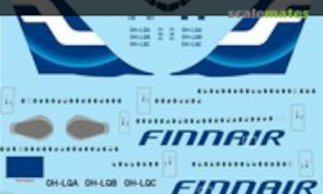 1:144 Finnair Airbus A340-300 (26 Decals 144-339)