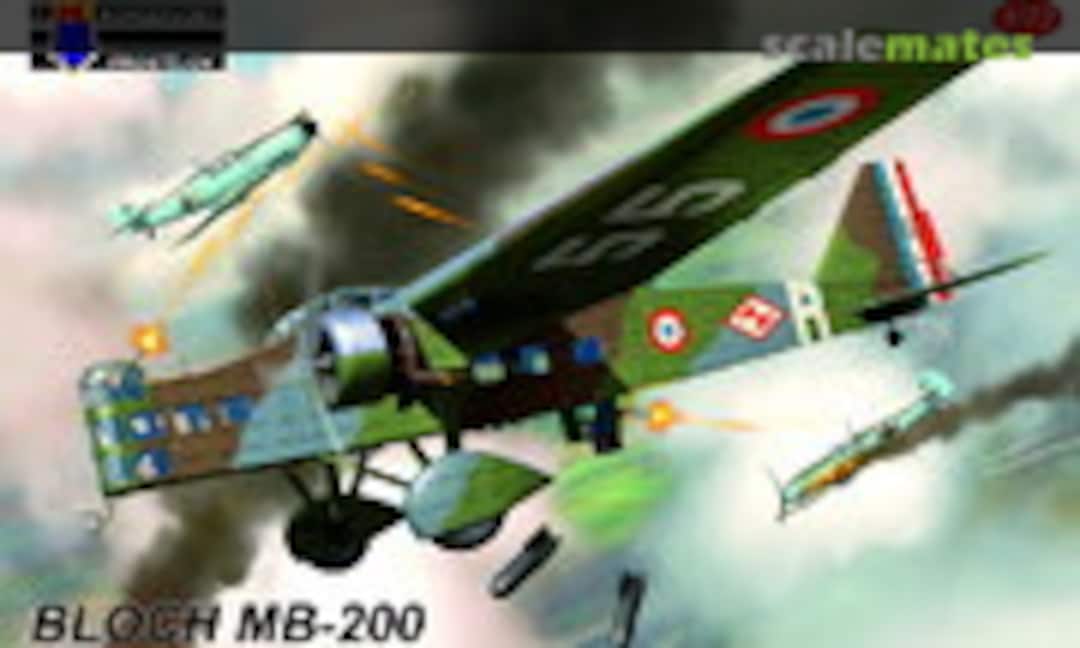 1:72 Bloch MB-200 (Kovozávody Prostějov KPM0281)