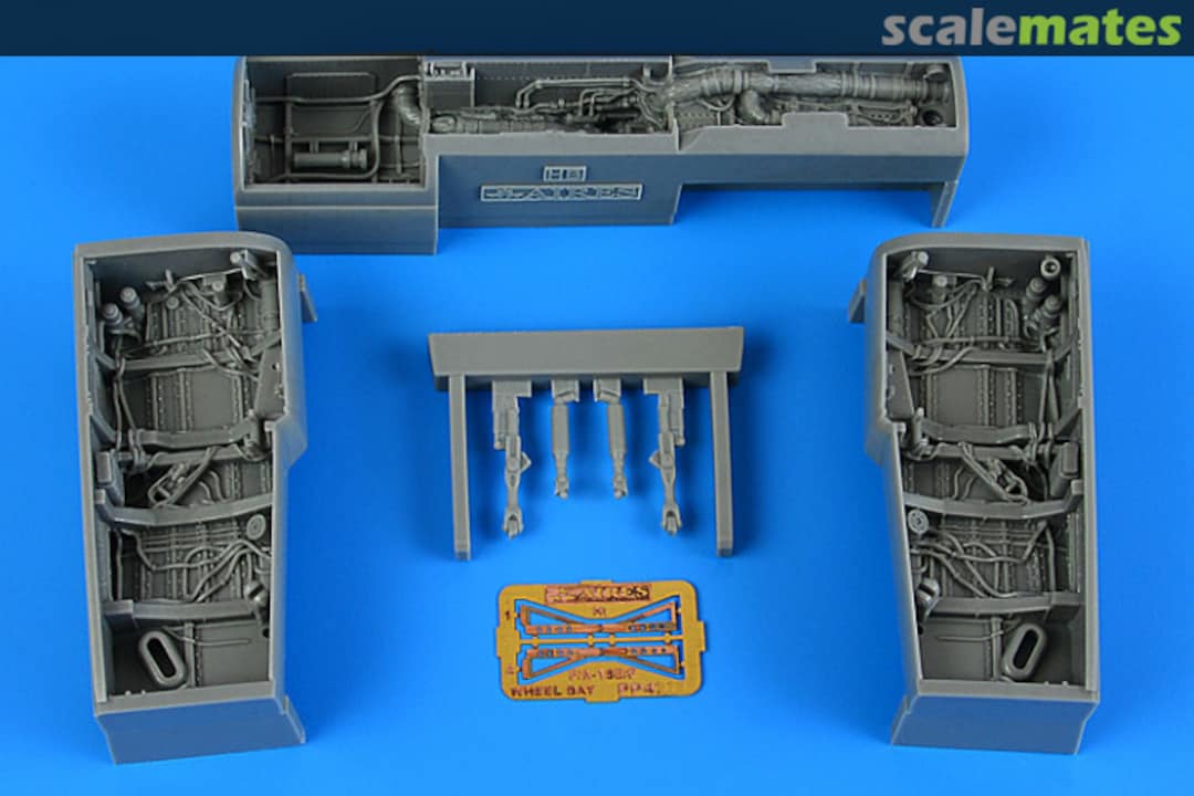 Boxart F/A-18E/F Super Hornet wheel bay 4884 Aires Boxart F/A-18E/F Super Hornet wheel bay 4884 Aires