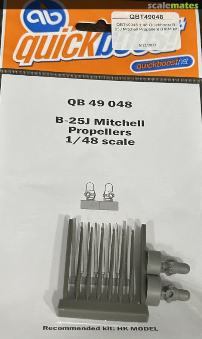 Boxart B-25J Mitchell - Propellers QB 49048 Quickboost