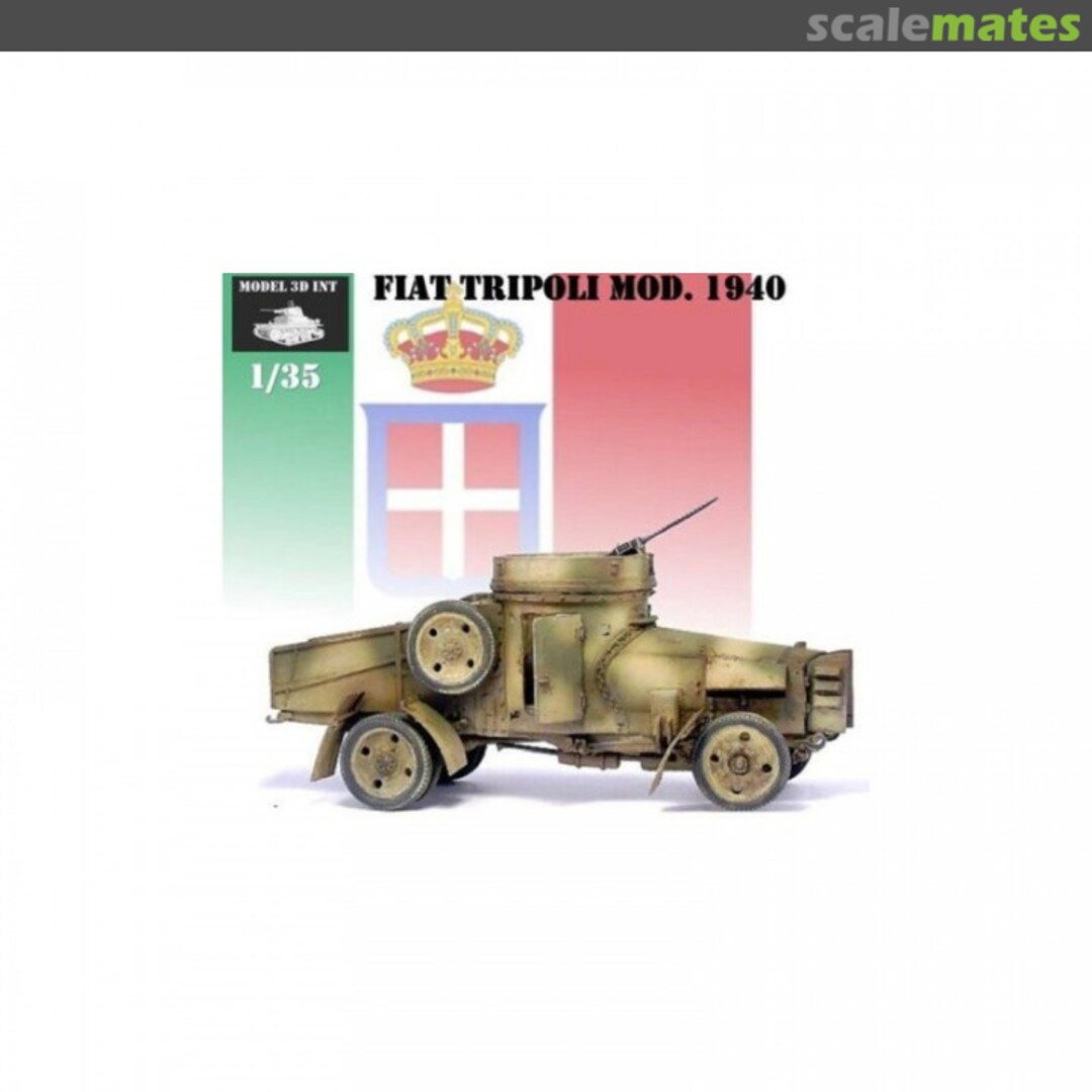 Boxart Fiat Tripoli SPAAG /W Breda Safat 12,7mm IT-AC1 MODEL 3D INT Boxart Fiat Tripoli SPAAG /W Breda Safat 12,7mm IT-AC1 MODEL 3D INT