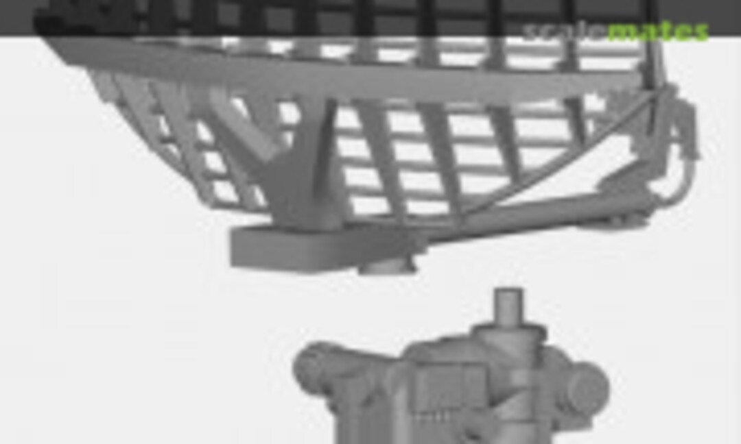 1:144 French Radar DRBV-15A x1 - 3D Printed (L'Arsenal 3D144280) 3D144280