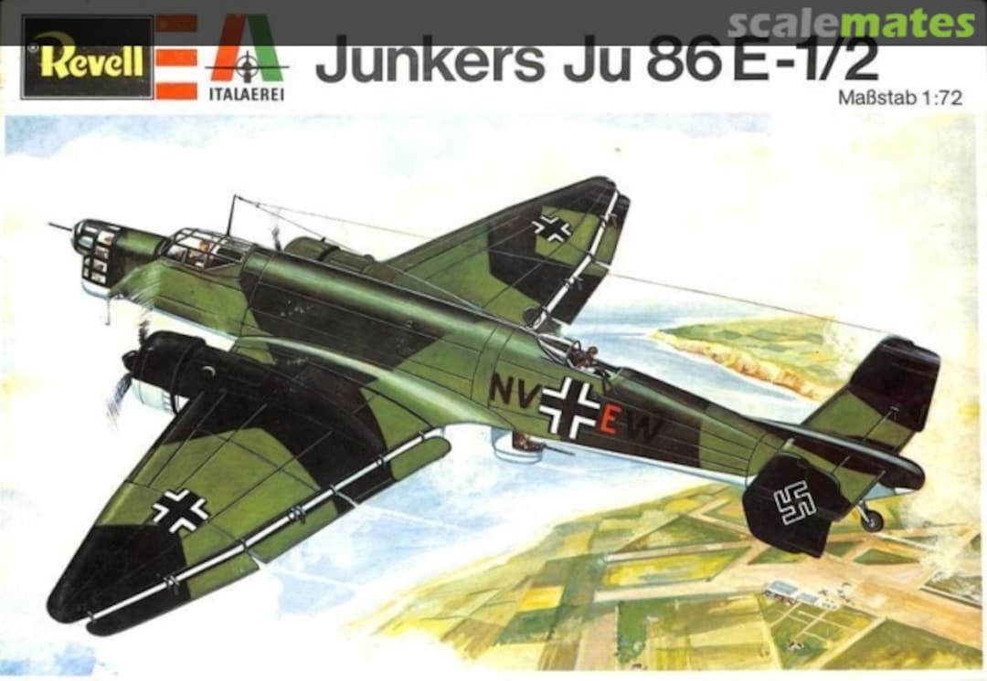 Boxart Junkers Ju 86 E-1/2 H-2015 Revell/Italaerei Boxart Junkers Ju 86 E-1/2 H-2015 Revell/Italaerei