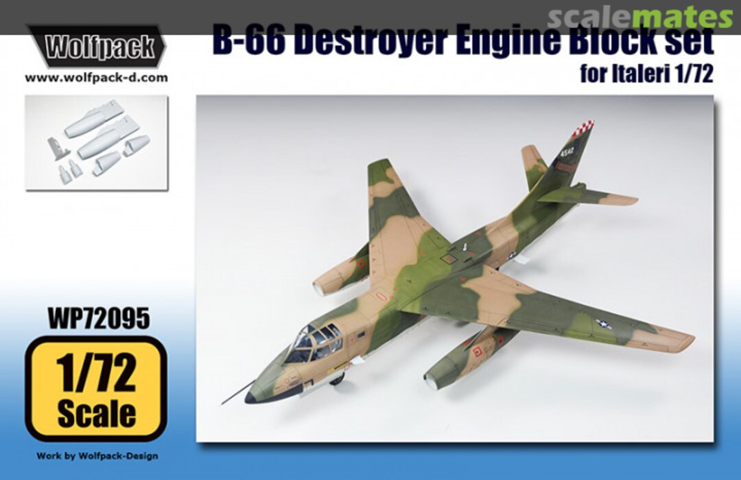 Boxart B-66 Destroyer Engine Block set WP72095 Wolfpack Boxart B-66 Destroyer Engine Block set WP72095 Wolfpack