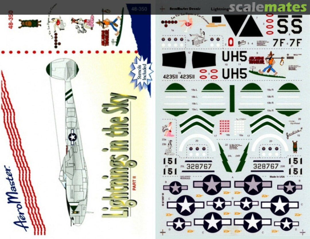 Boxart Lightnings in the Sky 48-350 AeroMaster