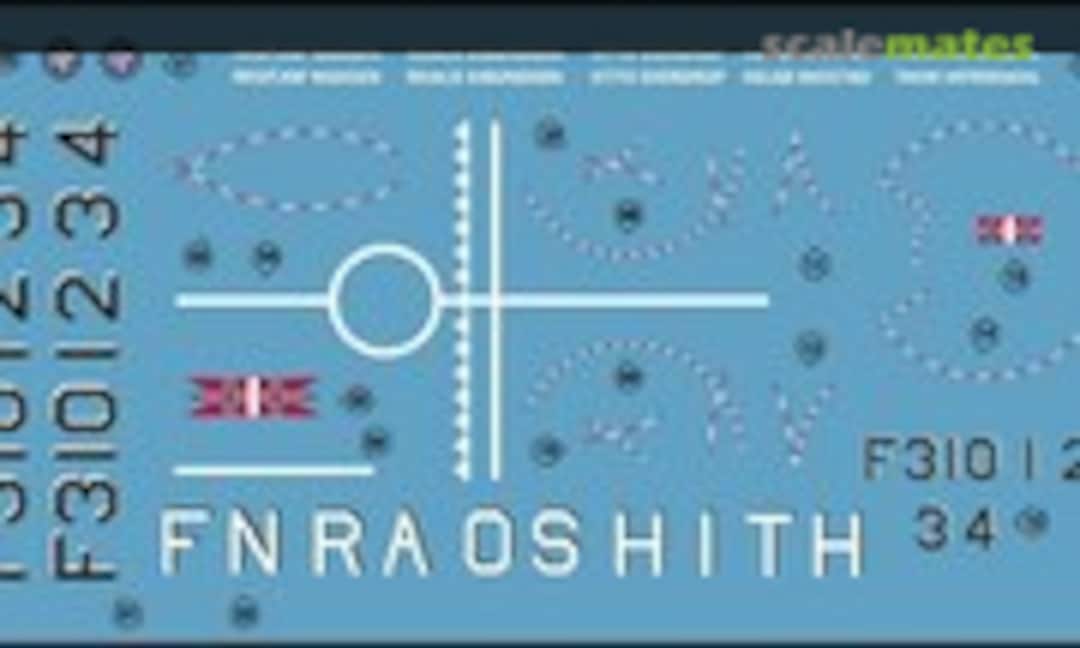 1:700 Nansen Class Frigate decals (Dodo Models 70002D) 70002D