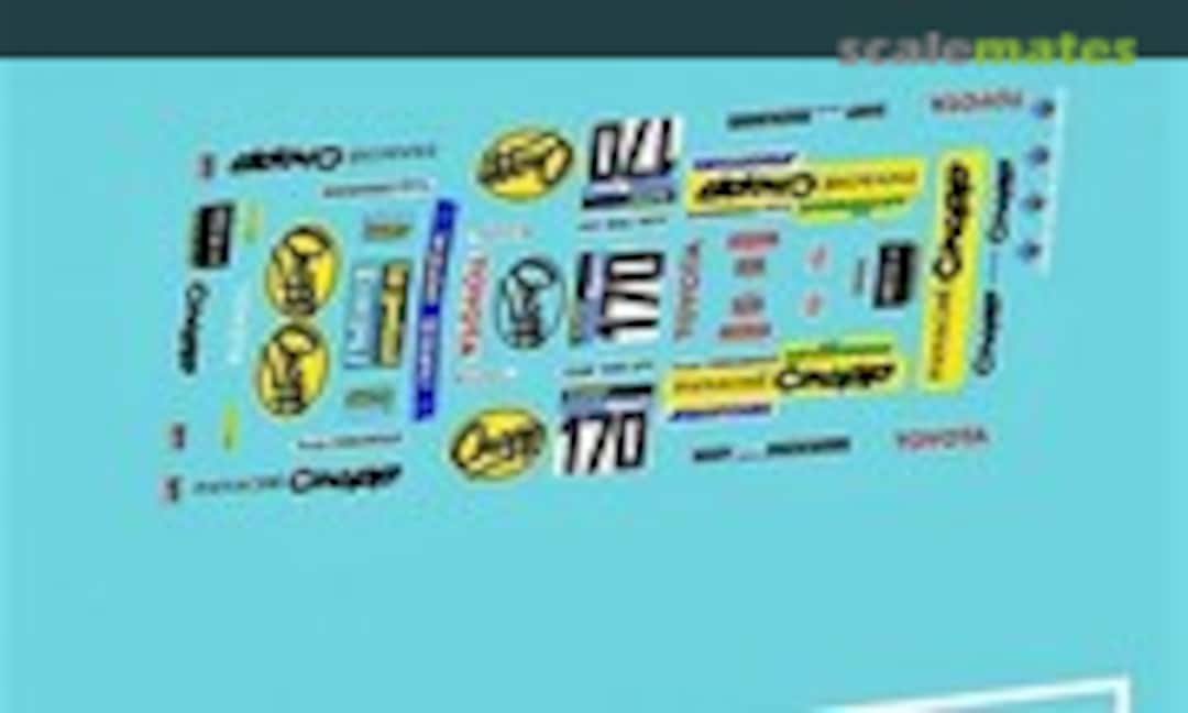 1:24 Toyota Celica Proto "Chopp" (Atalaya Slot Decals ADDAK18) ADDAK18