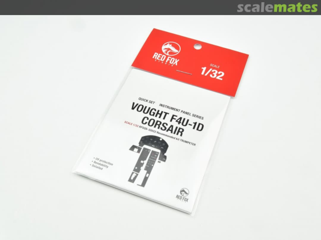 Boxart Vought F4U-1D Corsair RFSQS-32022 Red Fox Studio Boxart Vought F4U-1D Corsair RFSQS-32022 Red Fox Studio