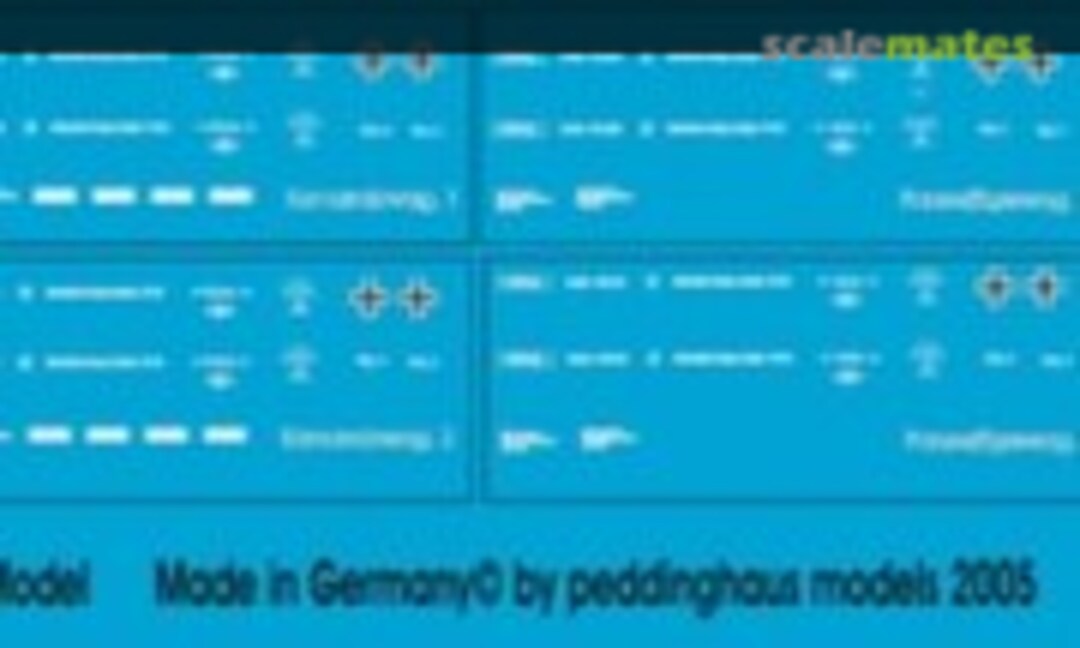 1:87 Beschriftung für BP 42 (Peddinghaus-Decals EP 1103) EP 1103