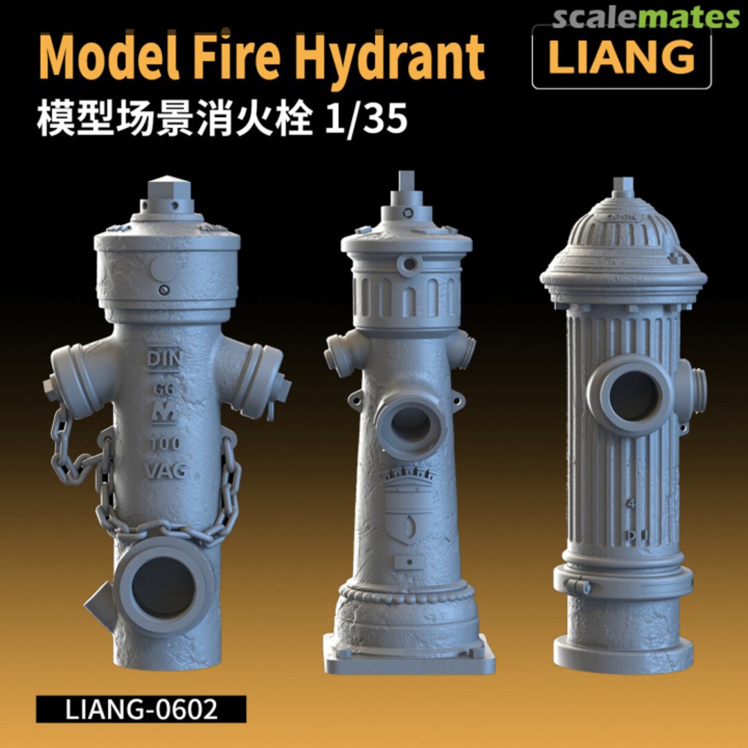 Boxart Model Fire Hydrant LIANG-0602 Liang Model Boxart Model Fire Hydrant LIANG-0602 Liang Model