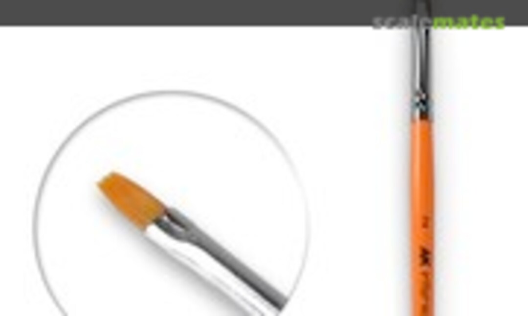 No Flat Brushes 2 Synthetic (AK Interactive AK609) AK609