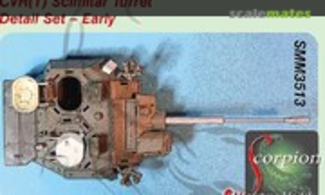 1:35 CVR(T) Scimitar Turret Detail Set - Early (Scorpion Miniature Models SMM3513) SMM3513