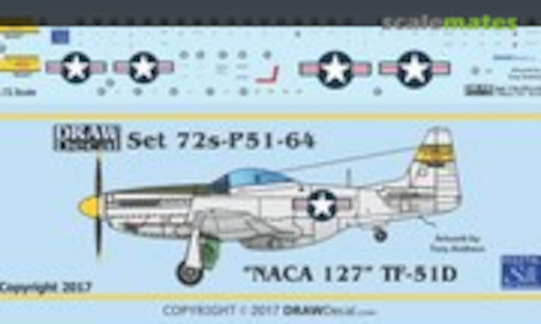 1:72 TF-51 “NACA 127” (Draw Decal 72-P51-64) 72-P51-64