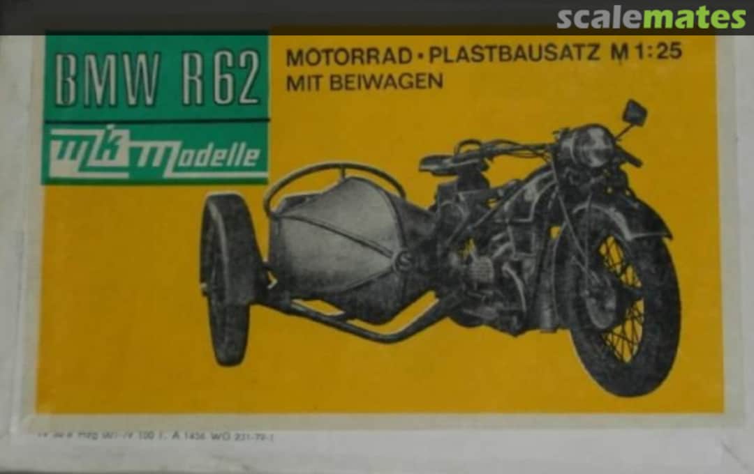 Boxart BMW R62 MK Modelle Boxart BMW R62 MK Modelle