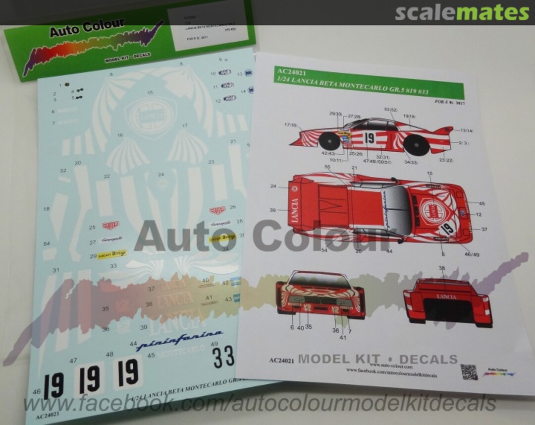 Boxart LANCIA BETA MONTECARLO GR.5 AC24021 Auto-Colour Boxart LANCIA BETA MONTECARLO GR.5 AC24021 Auto-Colour