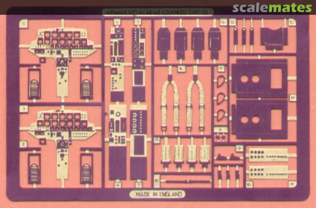 Boxart Lockheed T-33/Lockheed RT-33 AEC4840 Airwaves