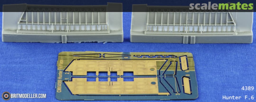 Boxart Hawker Hunter F.6 - Flap Correction Set 4389 CMK Boxart Hawker Hunter F.6 - Flap Correction Set 4389 CMK