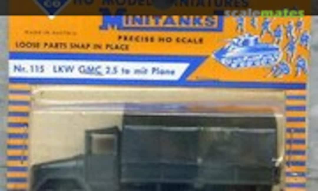 1:87 GMC M34 2.5t Cargo Truck (Roco Minitanks z-115.59)