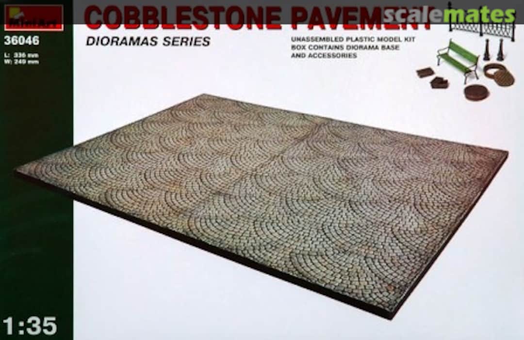 Boxart Cobblestone Pavement 36046 MiniArt
