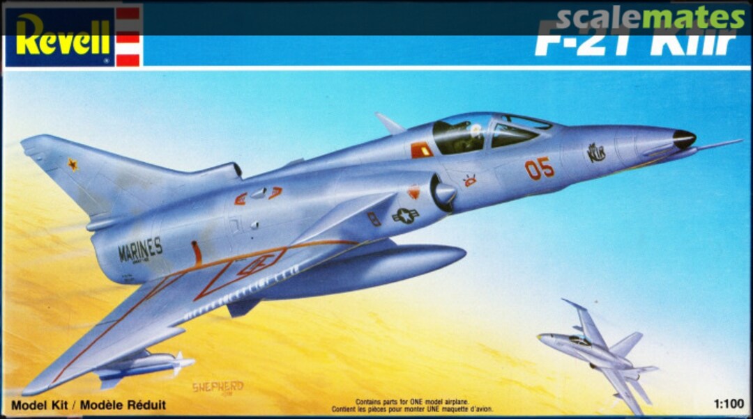 Boxart F-21 Kfir 4069 Revell Boxart F-21 Kfir 4069 Revell