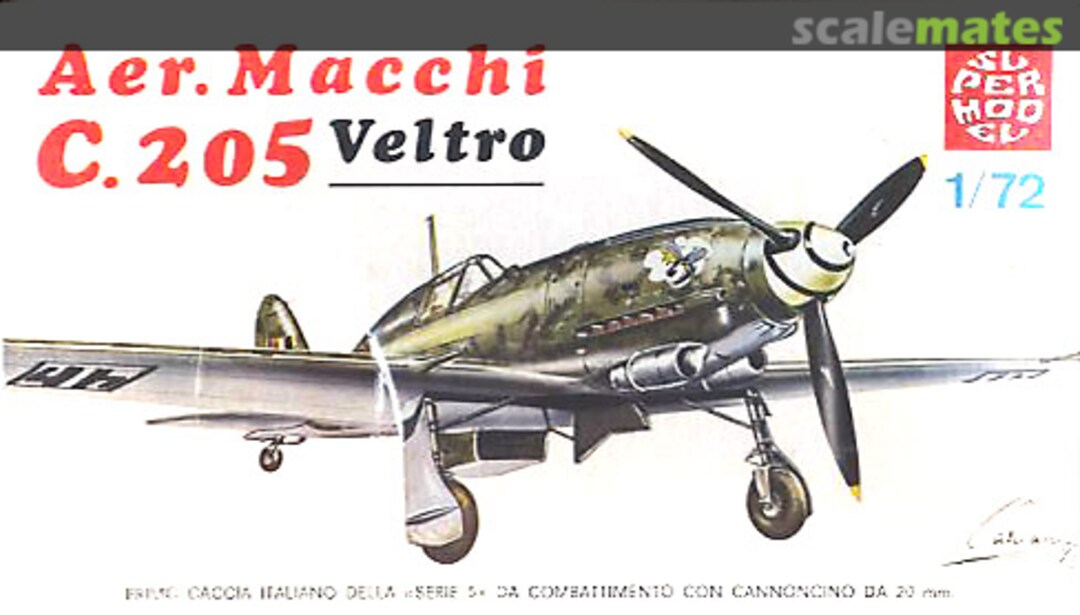 Boxart Aer.Macchi C.205 Veltro 10-013 Supermodel