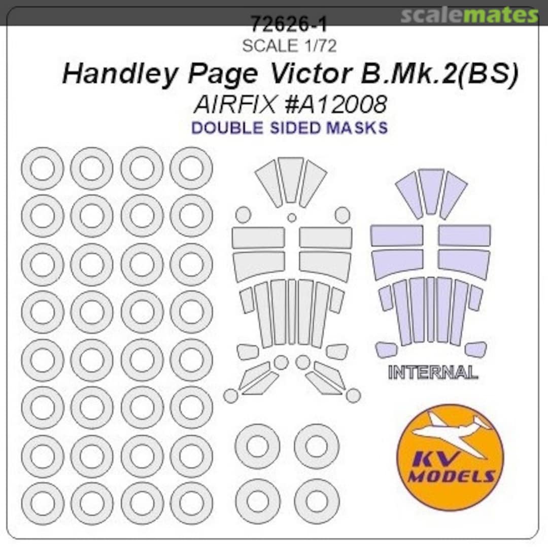 Boxart Handley Page Victor B.Mk.2(BS) 72626-1 KV Models Boxart Handley Page Victor B.Mk.2(BS) 72626-1 KV Models