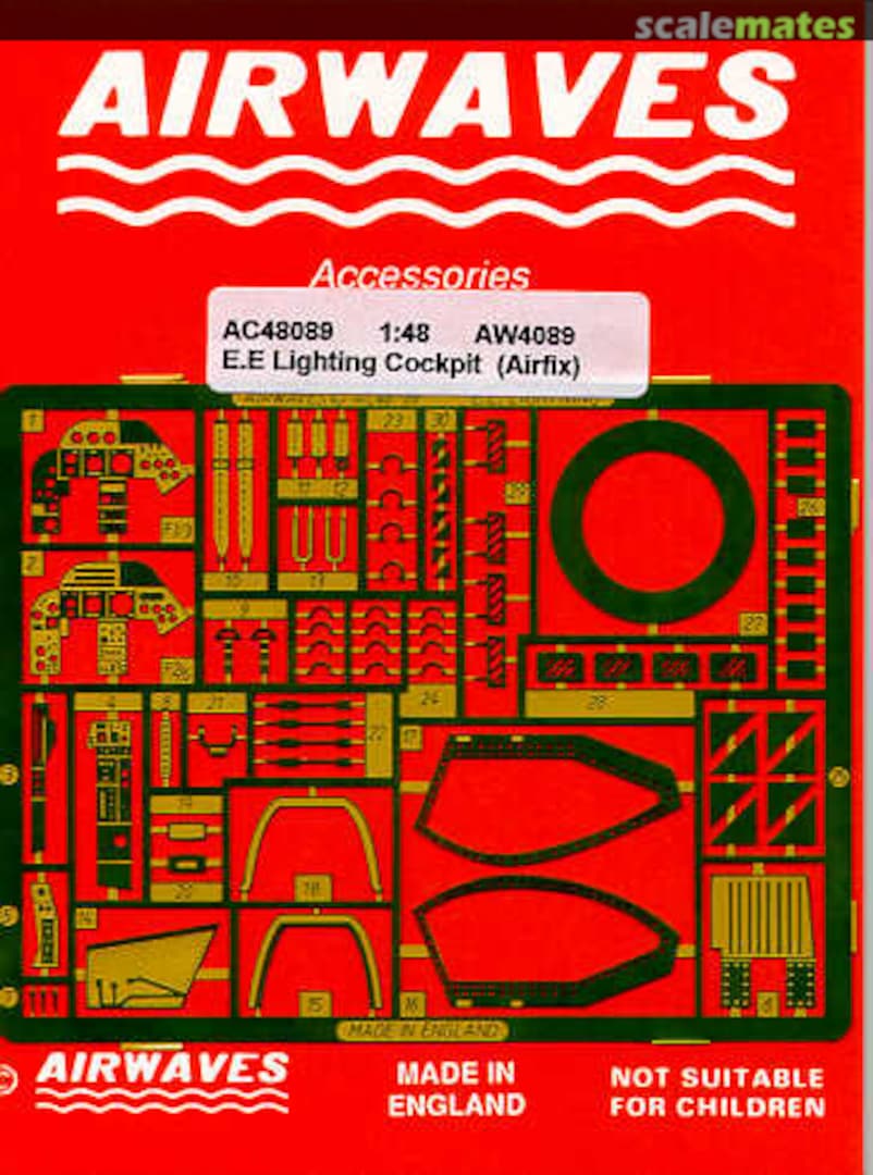 Boxart BAC/EE Lightning Cockpit AC48089 Airwaves Boxart BAC/EE Lightning Cockpit AC48089 Airwaves