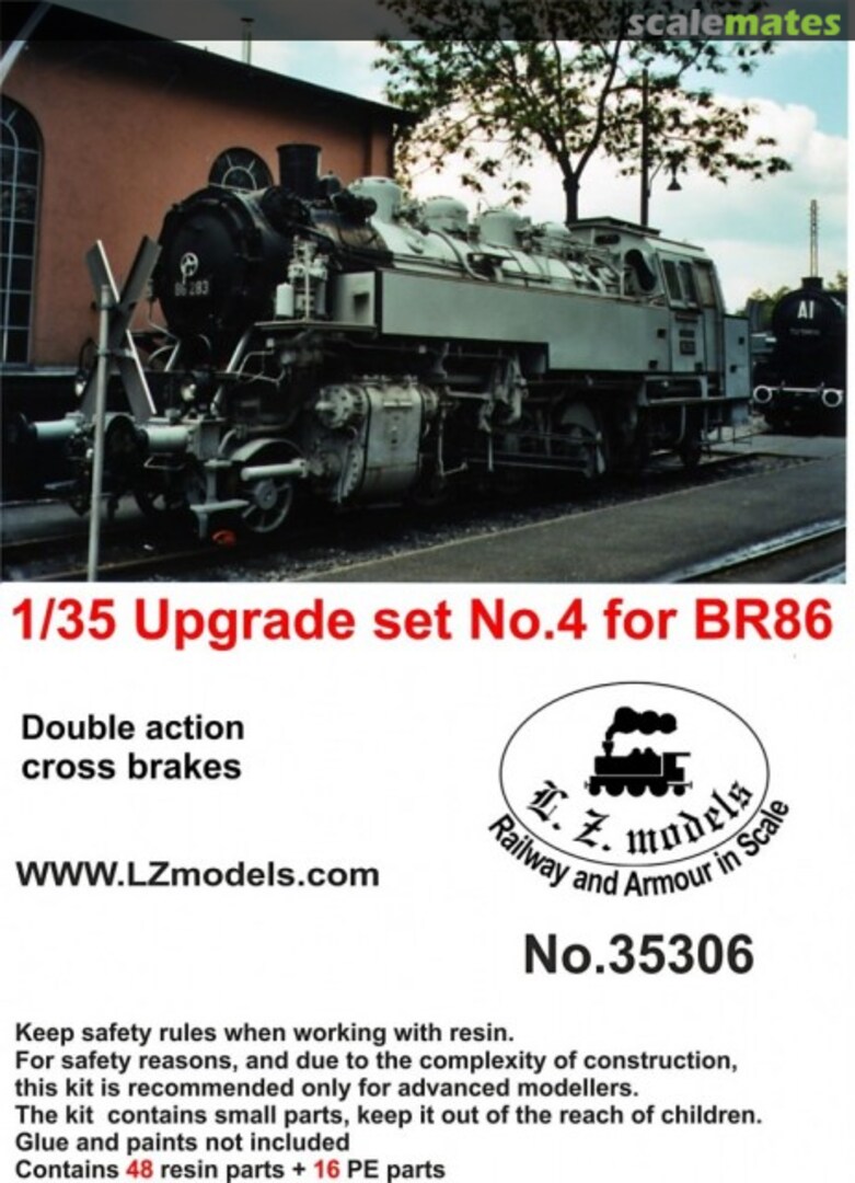 Boxart BR-86 Locomotive upgrade Set No. 4 35306 L.Z. Models