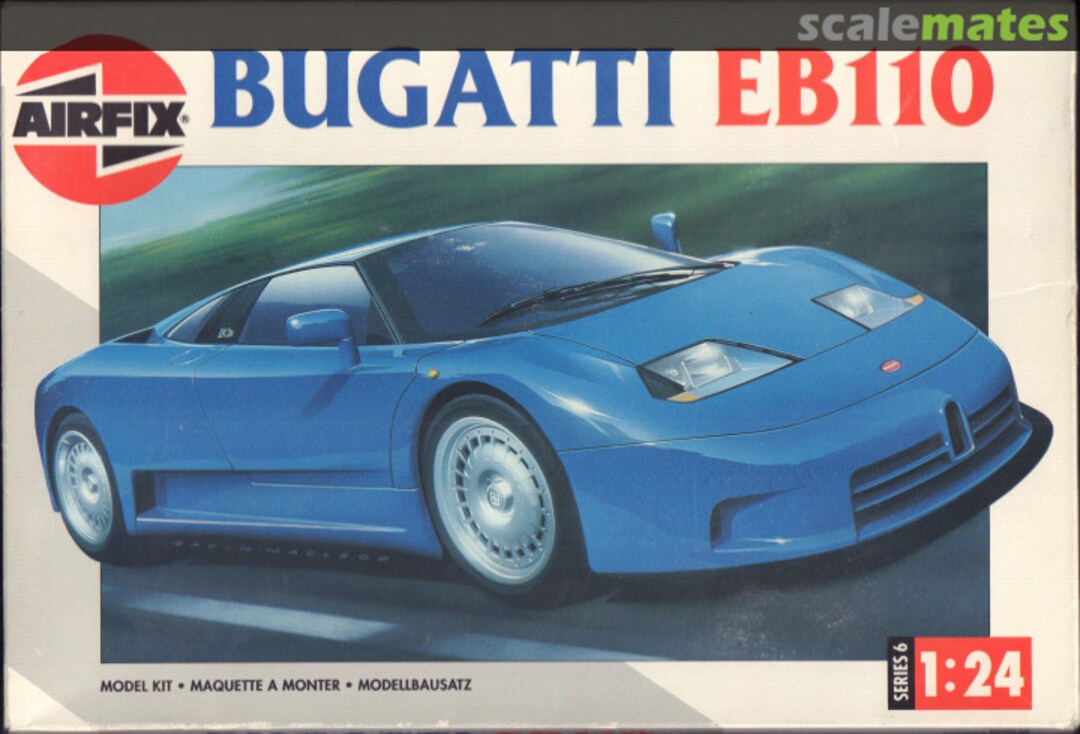Boxart Bugatti EB110 06420 Airfix