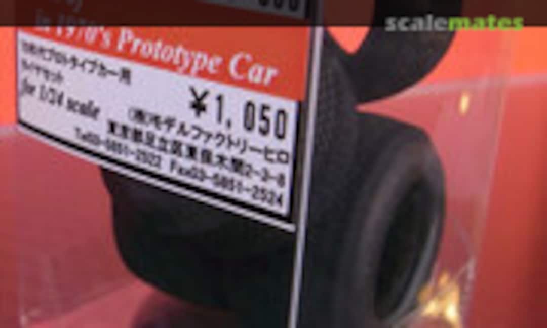 1:24 Tyres for 1970 Prototype Cars (Model Factory Hiro P-906) P-906
