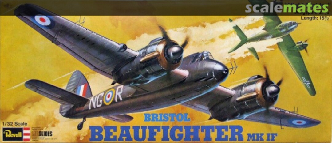 Boxart Bristol Beaufighter Mk IF 0251 Revell