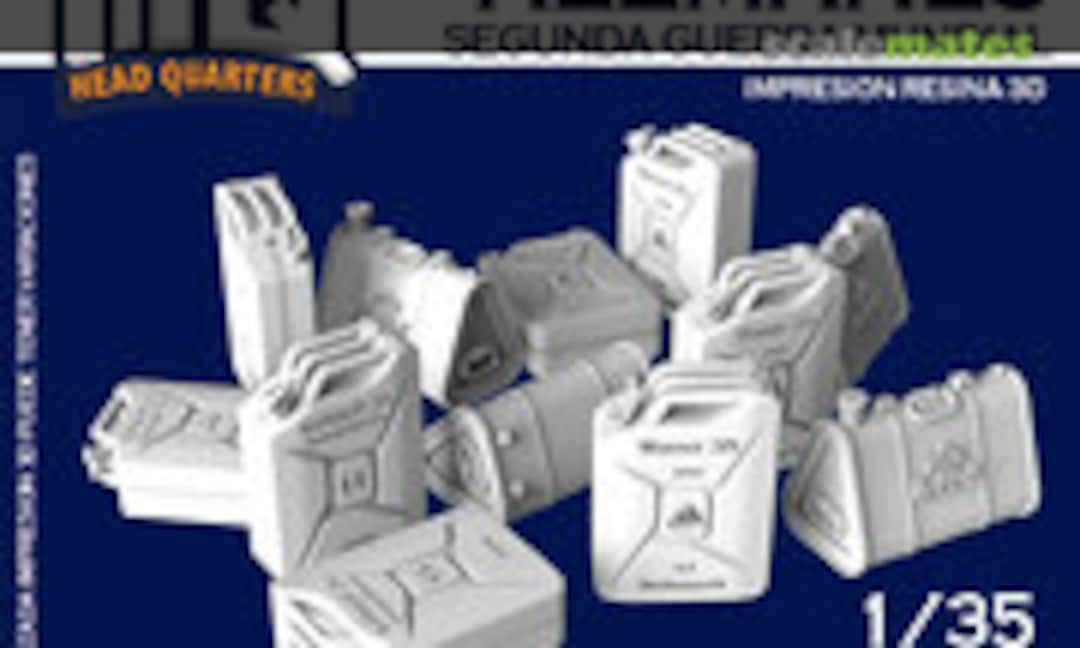 1:35 BIDONES ALEMANES (HQ HQ35508) HQ35508