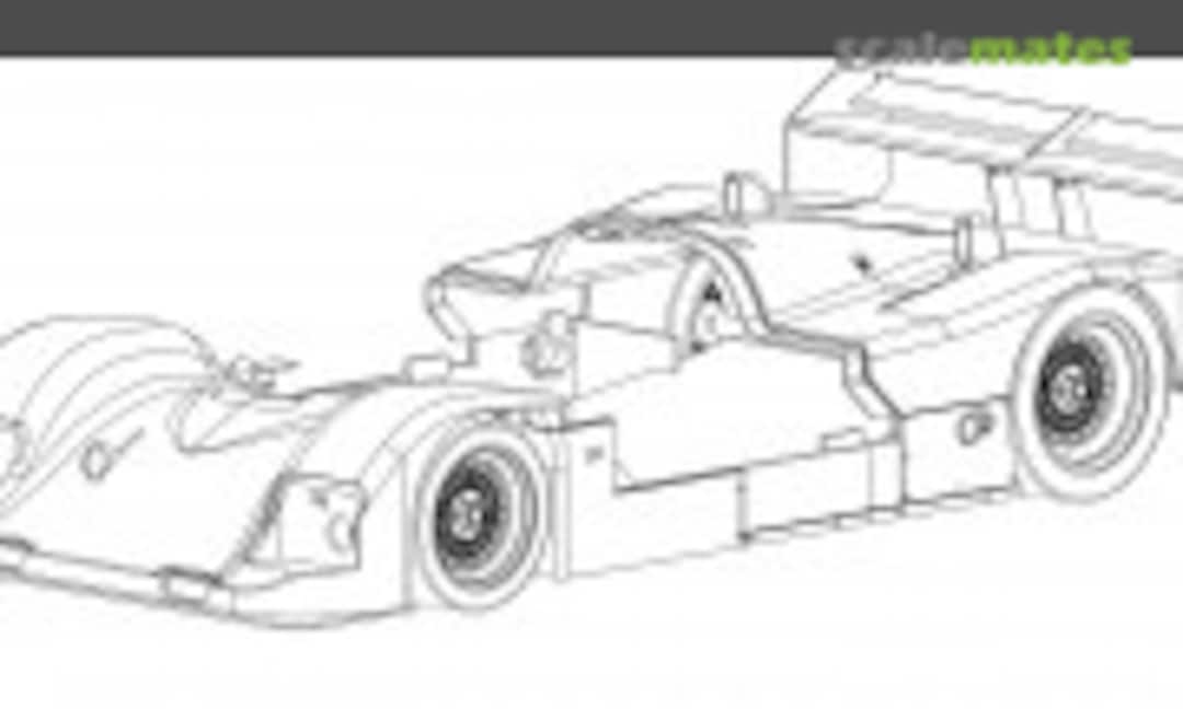1:24 962C Brun 1989 JSPC transkit (Noritake mokei CRM011) CRM011